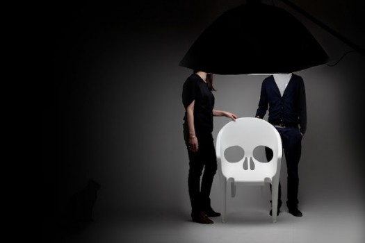 Scary skull