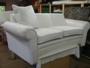 Ekornes toseter, stoff fra Romo Ekornes toseter, stoff fra Romo