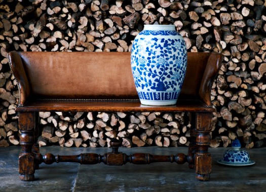 Sofa/benk i Skinn Sofa/benk i Skinn