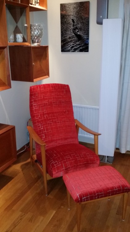 Lenestolen fikk beholde fargen..!