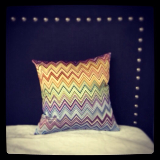 Jeg elsker Missoni puten min!