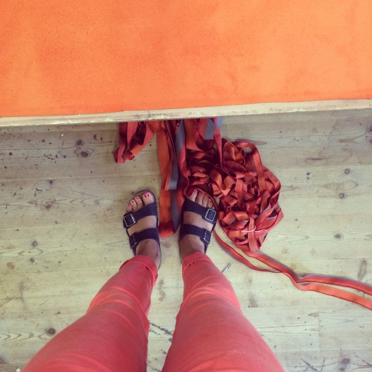 Viktig med Outfitten i orden.